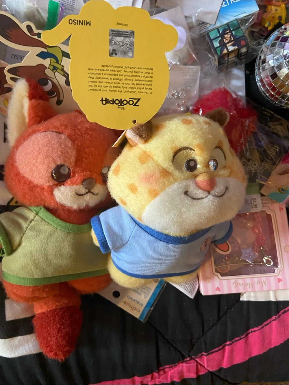 Plush Fox Stuffed Animal Toy - Orange and Cream